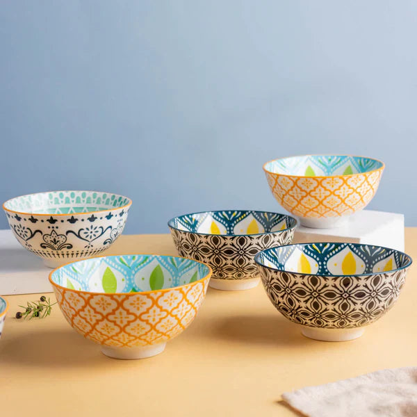 Mandala Side Bowls - Set Of 6