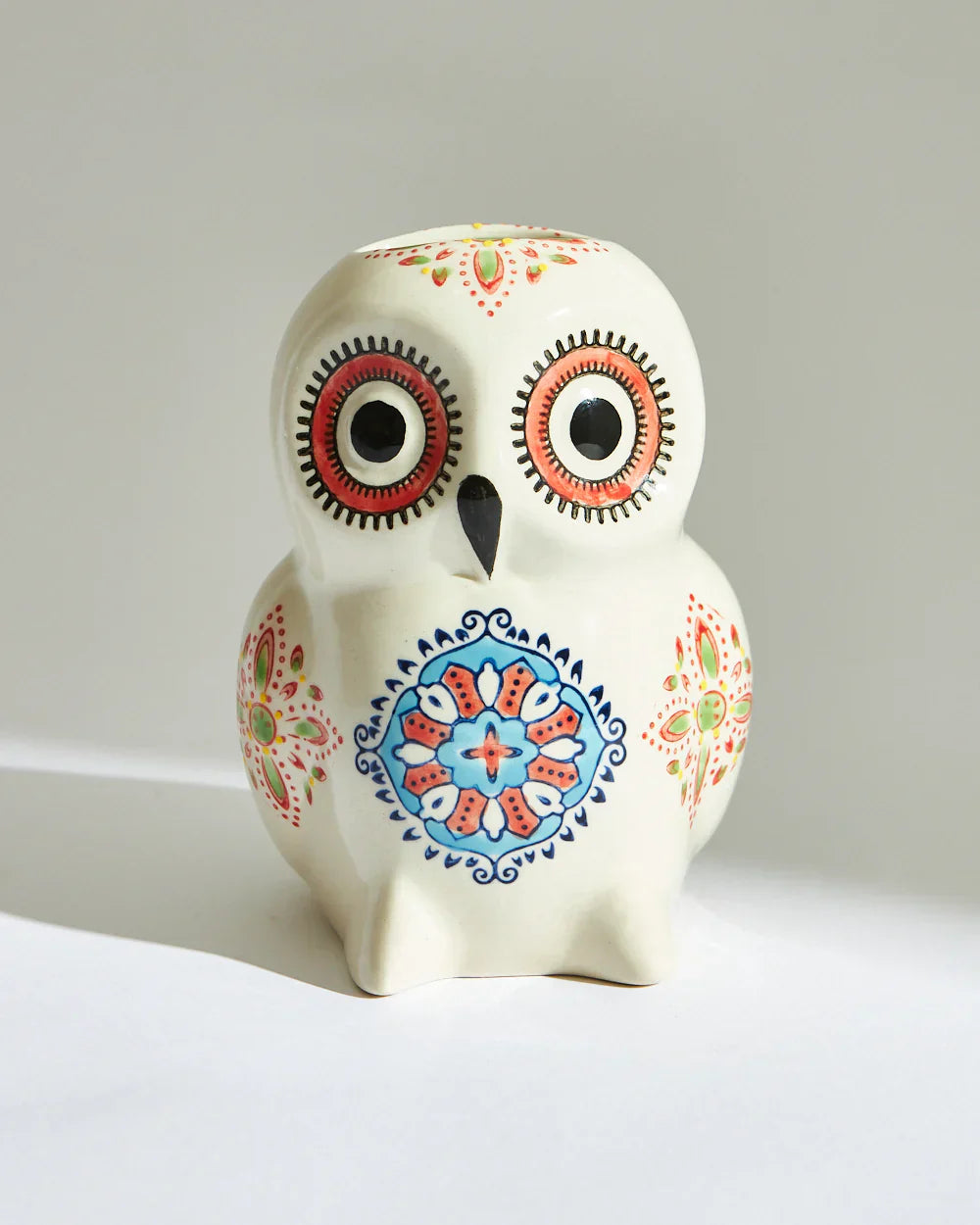 Boho Chakras Owl Vase - Multipurpose