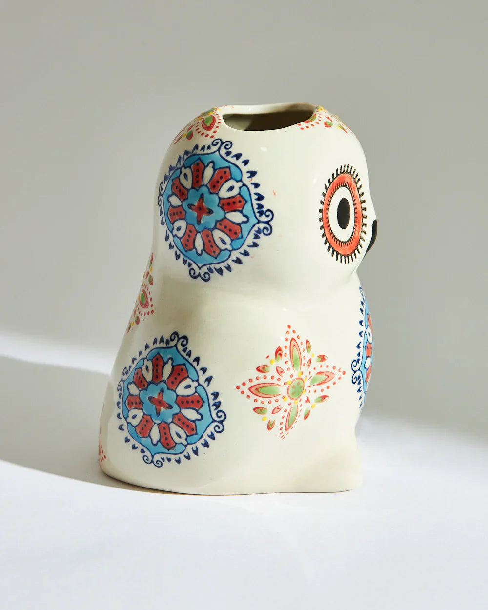 Boho Chakras Owl Vase - Multipurpose