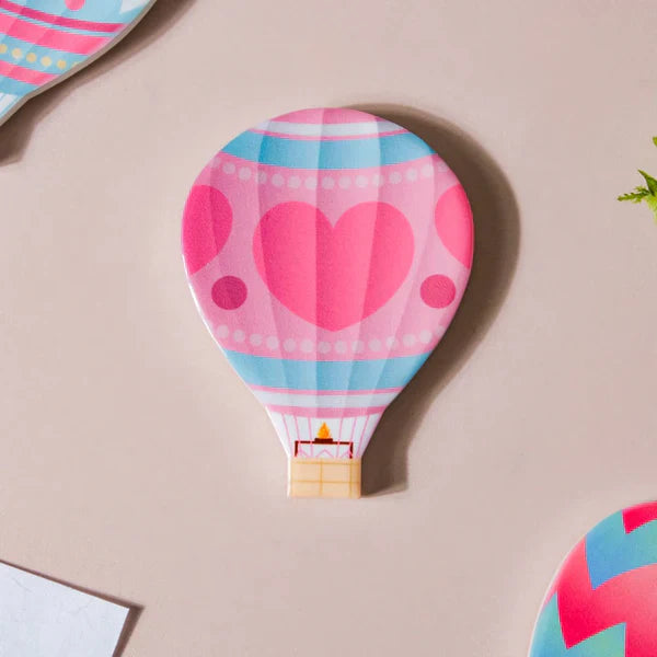 Chevron Hot Air Balloon Fridge Magnet