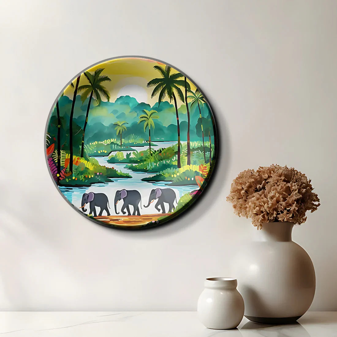 Ceramic Wall Plate Home Décor - India Series