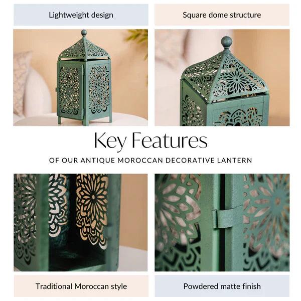 Decorative Metal lantern - Morocco Series