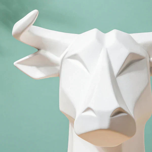 Bull Head Decor Showpiece