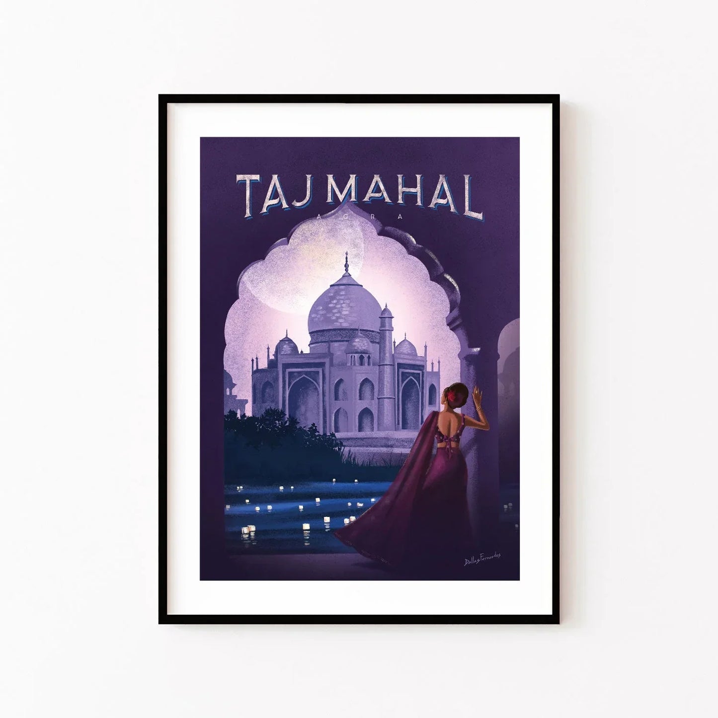 TAJ Delhi - India Travel Wall Art