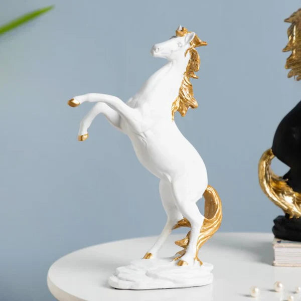 Horse Sculpture Décor Piece - White ( 11.5 Inch)